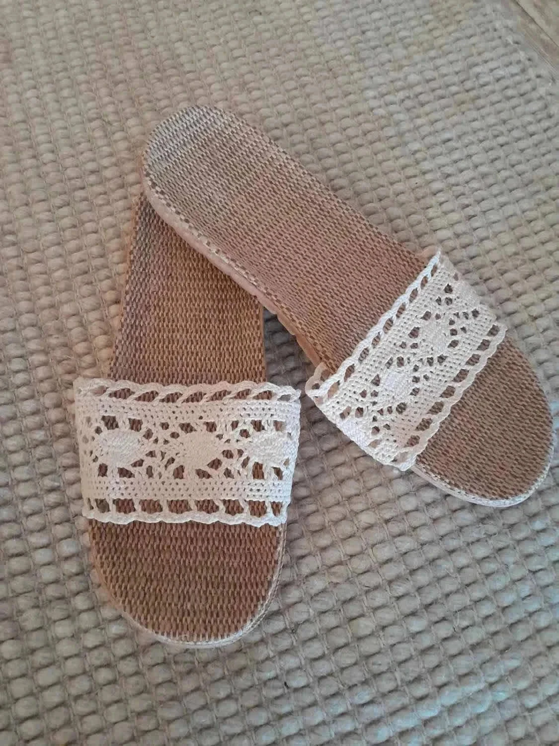 Claquettes, style bohème et décontracté, Pointure 41/42